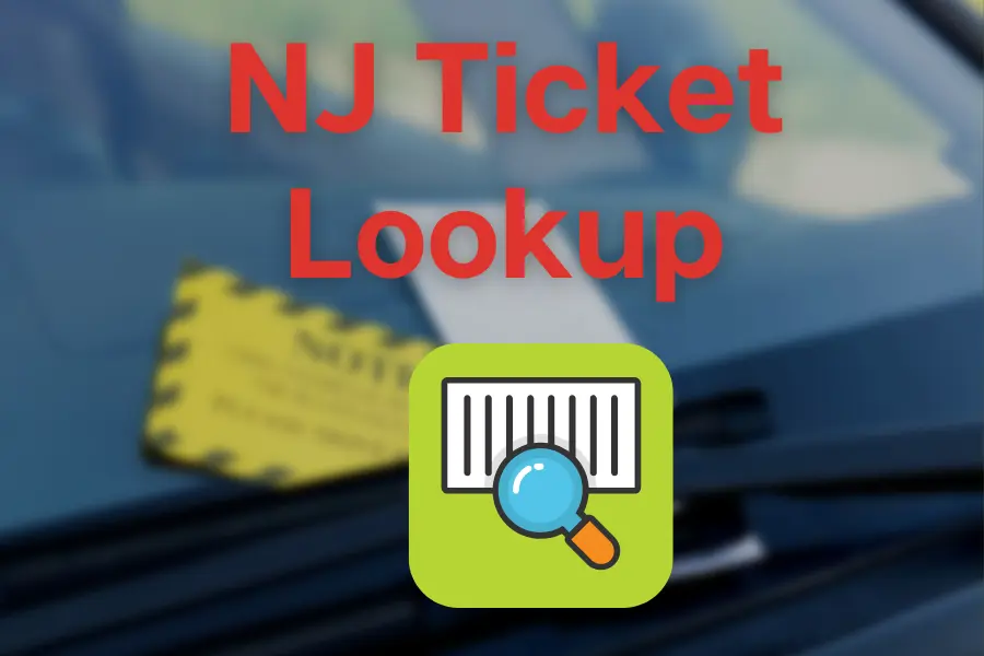 NJ Ticket Lookup